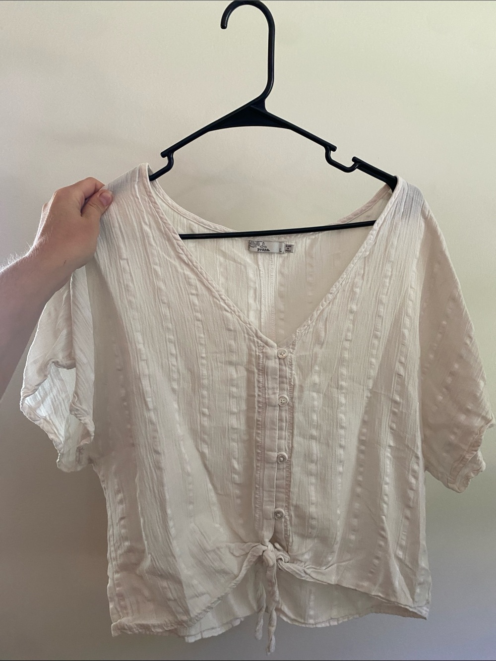 Prana 70% organic cotton top